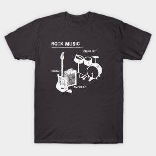 The Basics of Rock Music T-Shirt